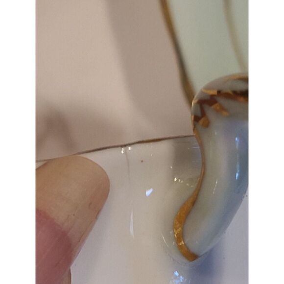 Paragon Double Warrant Cabbage Rose Tea Cup & Saucer Pink & Black Teacup GUC - Picture 11 of 11